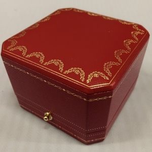 Cartier ring box small